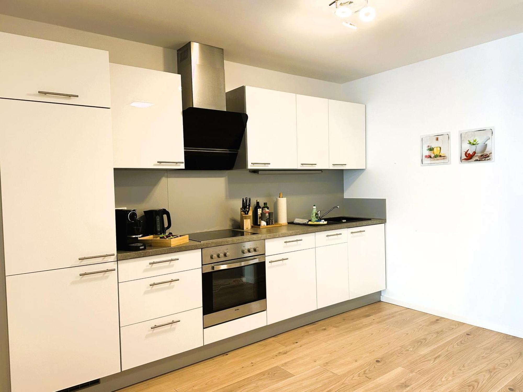 Bohnapartments - Nordkap-Suiten - Gratis Parkplatz - Moderner Neubau - Erdgeschoss - Fussbodenheizung Ерфурт Екстериор снимка