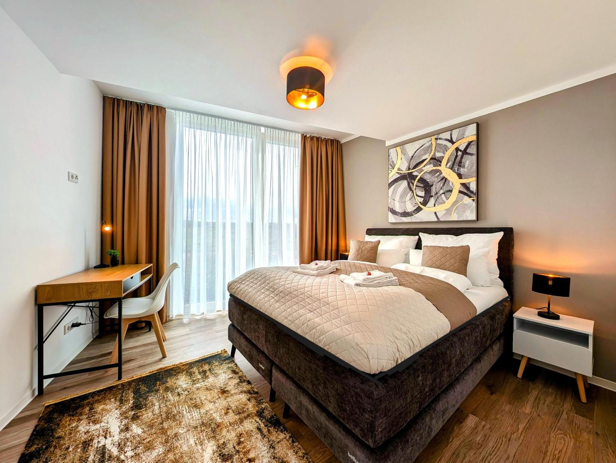 Bohnapartments - Nordkap-Suiten - Gratis Parkplatz - Moderner Neubau - Erdgeschoss - Fussbodenheizung Ерфурт Екстериор снимка