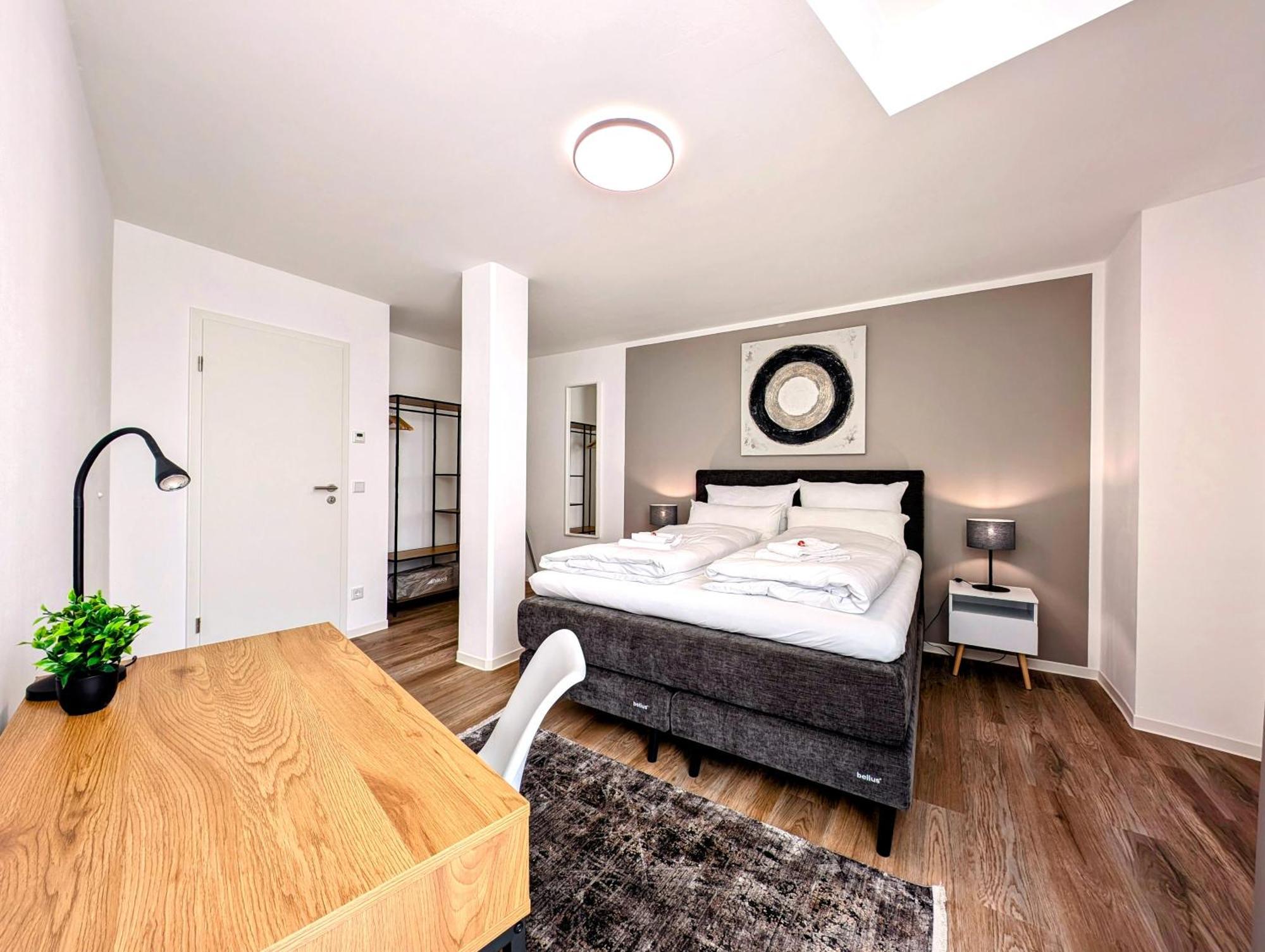 Bohnapartments - Nordkap-Suiten - Gratis Parkplatz - Moderner Neubau - Erdgeschoss - Fussbodenheizung Ерфурт Екстериор снимка