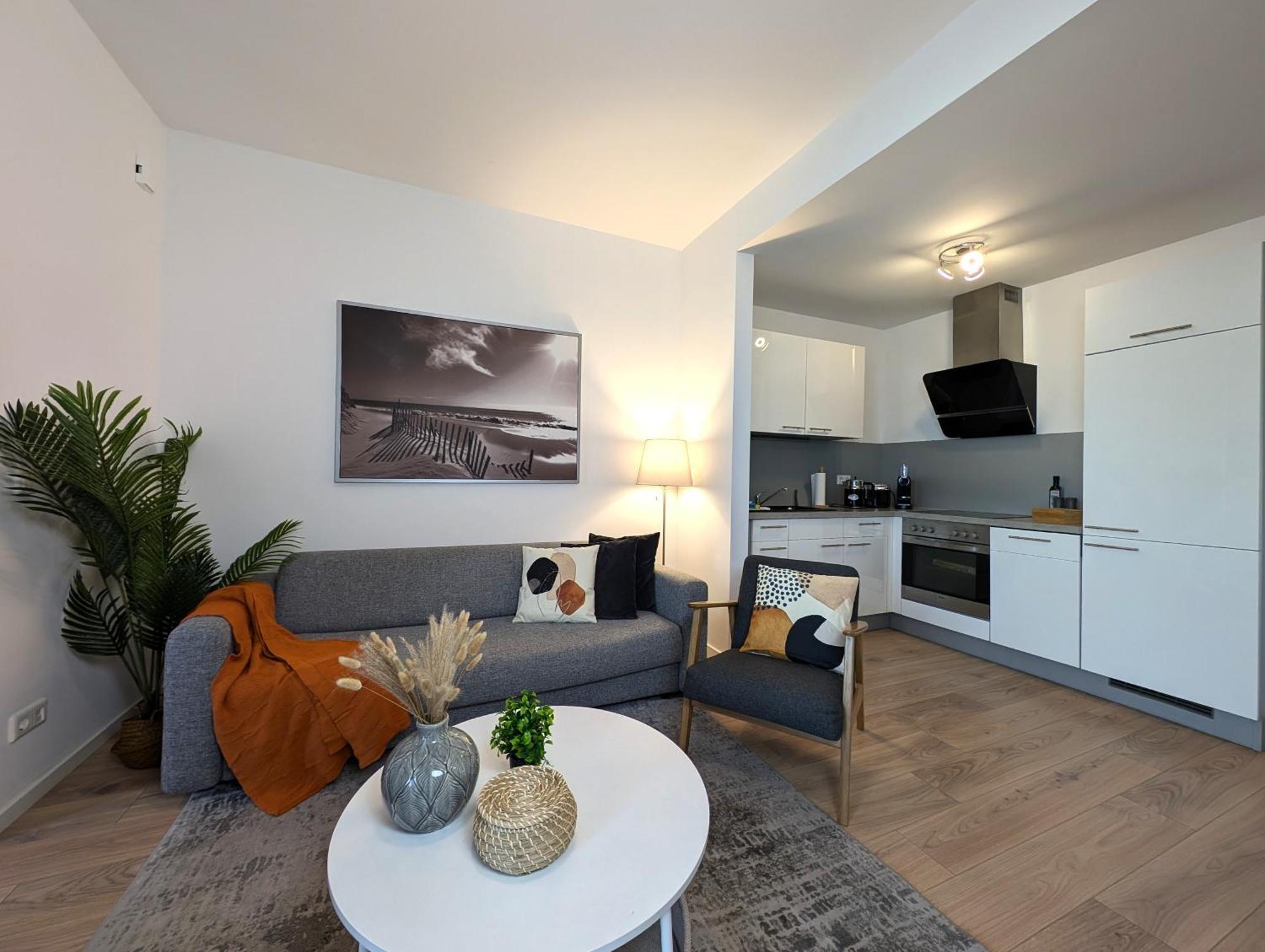 Bohnapartments - Nordkap-Suiten - Gratis Parkplatz - Moderner Neubau - Erdgeschoss - Fussbodenheizung Ерфурт Екстериор снимка