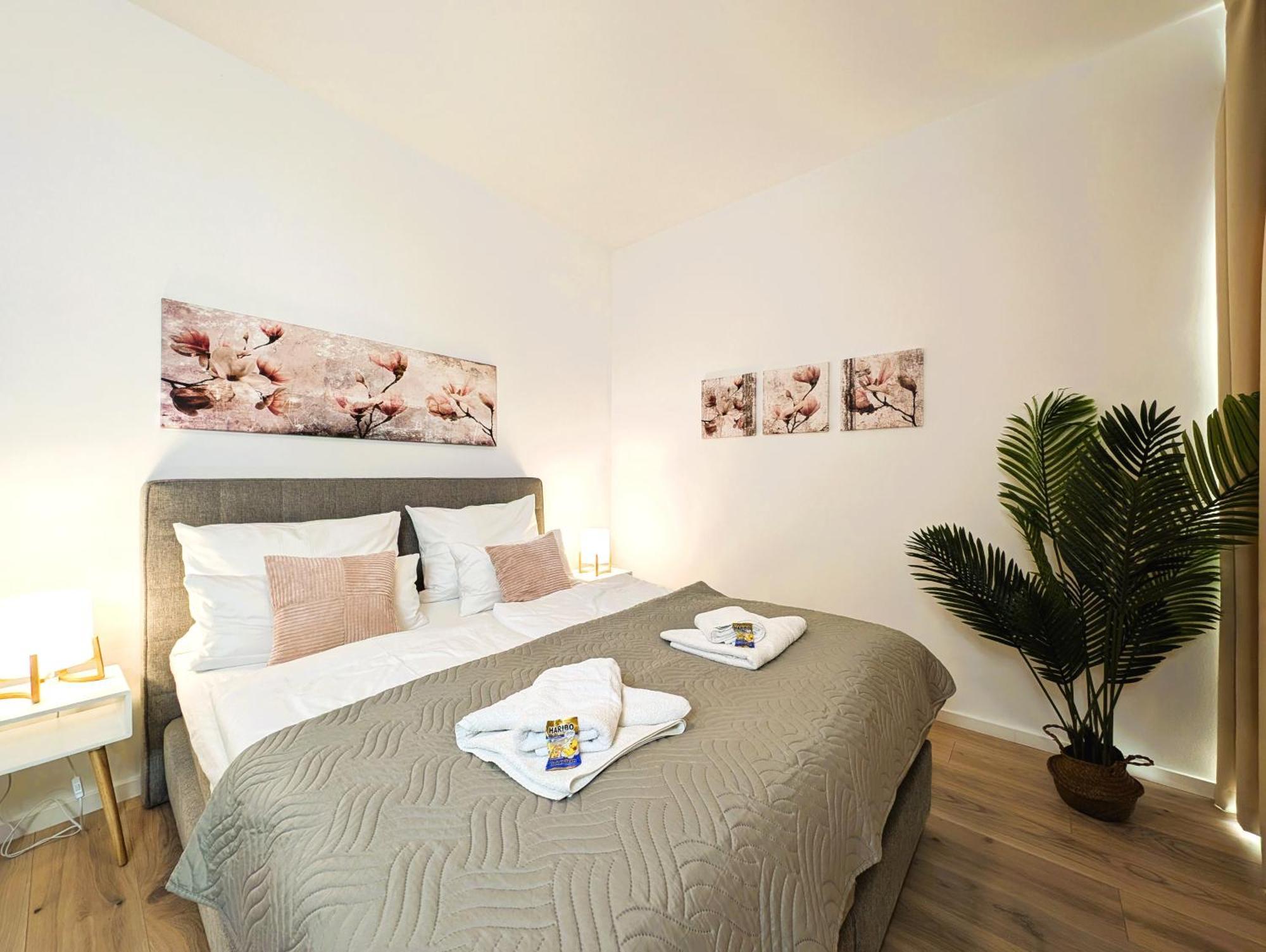 Bohnapartments - Nordkap-Suiten - Gratis Parkplatz - Moderner Neubau - Erdgeschoss - Fussbodenheizung Ерфурт Екстериор снимка