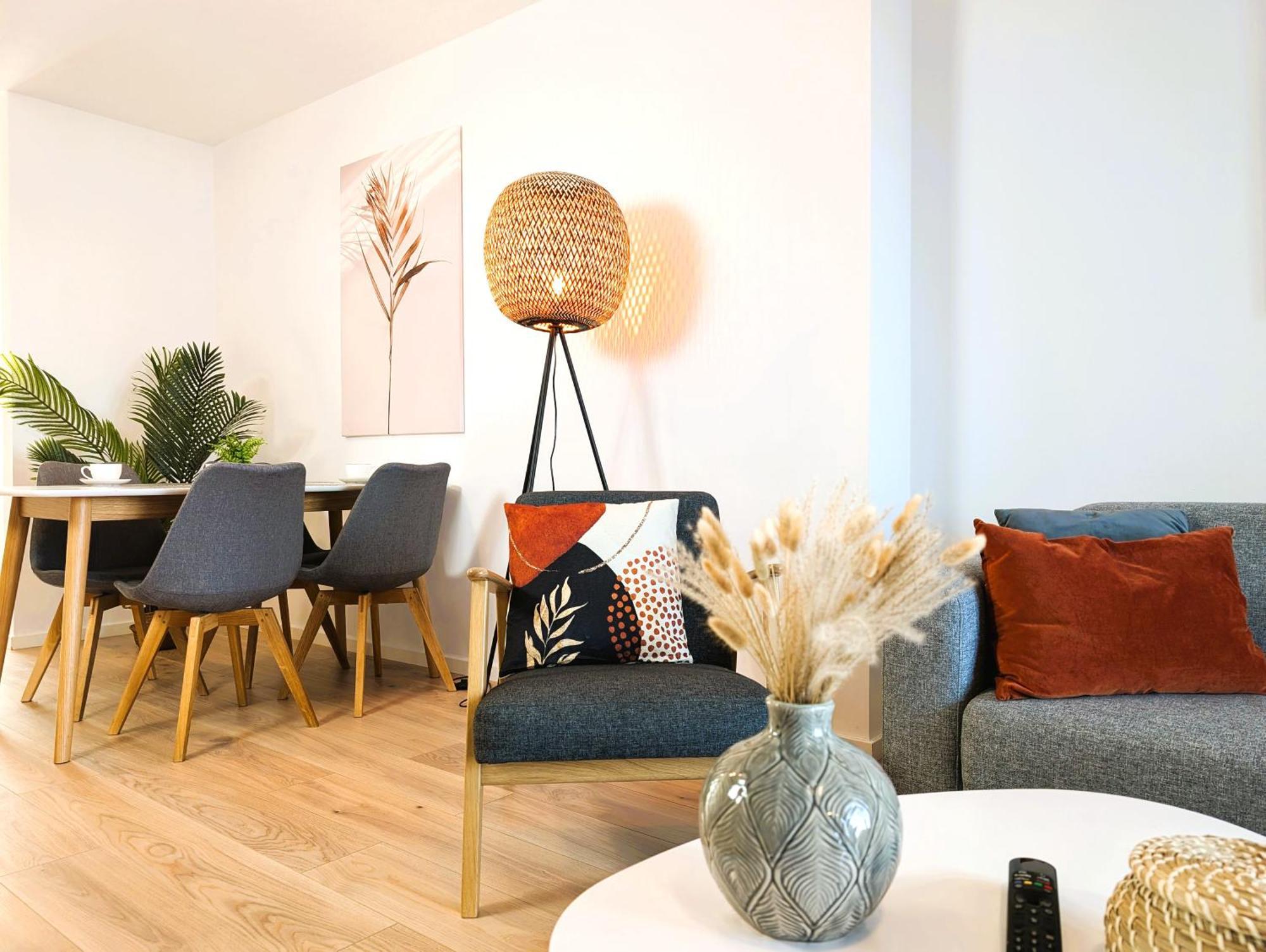 Bohnapartments - Nordkap-Suiten - Gratis Parkplatz - Moderner Neubau - Erdgeschoss - Fussbodenheizung Ерфурт Екстериор снимка
