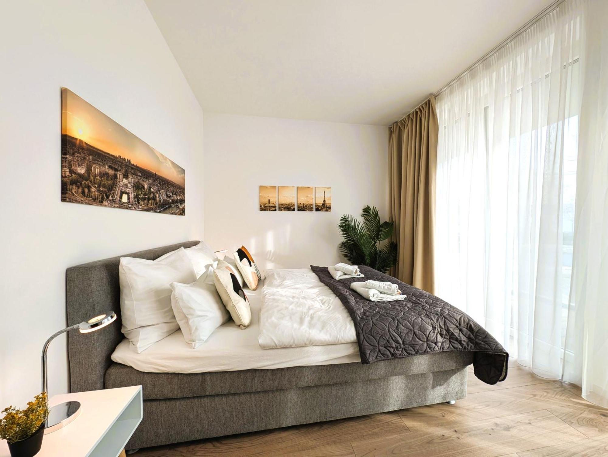 Bohnapartments - Nordkap-Suiten - Gratis Parkplatz - Moderner Neubau - Erdgeschoss - Fussbodenheizung Ерфурт Екстериор снимка