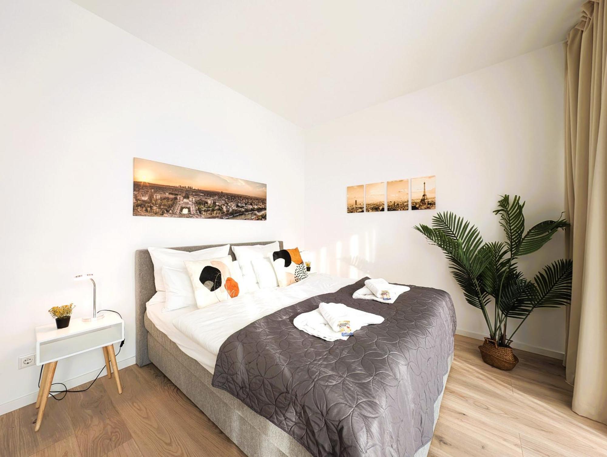 Bohnapartments - Nordkap-Suiten - Gratis Parkplatz - Moderner Neubau - Erdgeschoss - Fussbodenheizung Ерфурт Екстериор снимка